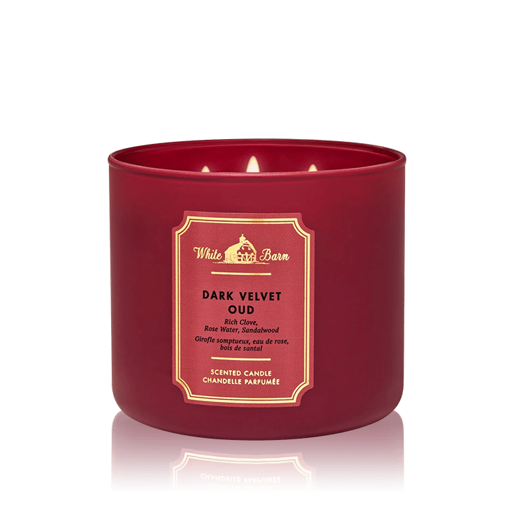 Bath & Body Works Dark Velvet Oud Scented Candle 411 G