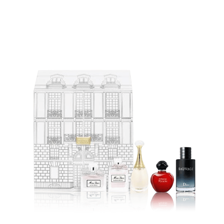Christian Dior Le Mini 30 Montaigne (Svg,H/P,Md B/B,Jd,Md)(W,M)Mini Set Eau De Toilette10Ml,Eau De Toilette2X5Ml,Eau De Parfum2X5Ml