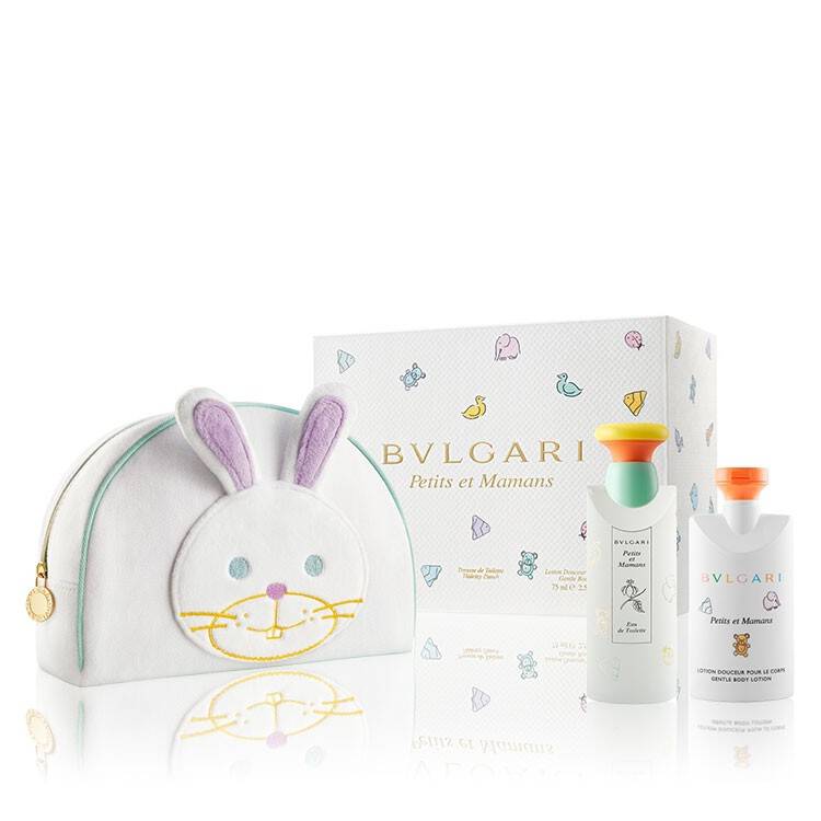 Bvlgari Petits Et Mamans For Women Set Eau De Toilette 100ml ‚ Gentle Body Lotion 75ml ‚ Toiletry Pouch