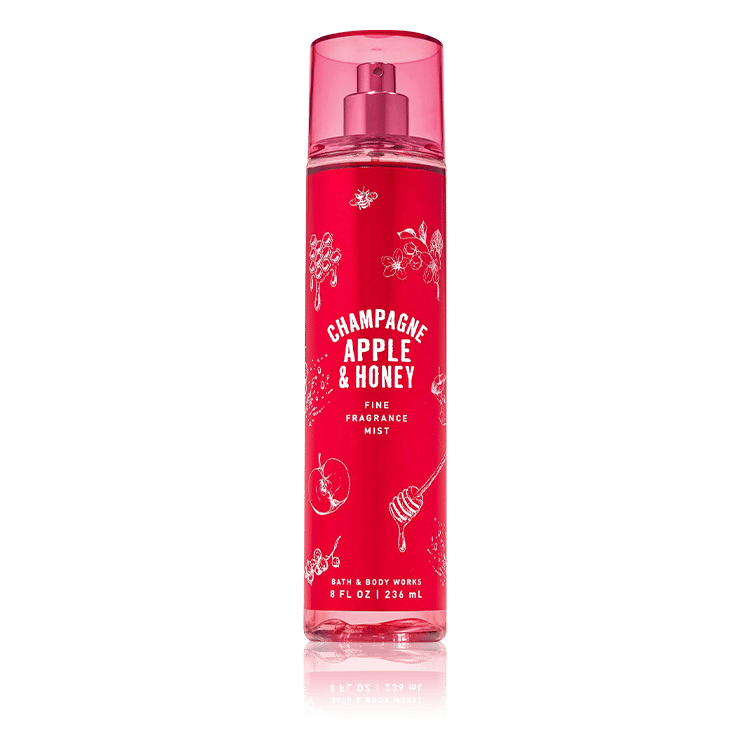 Bath & Body Works Champagne Apple & Honey For Women Fine Fragrance Mist 236ml
