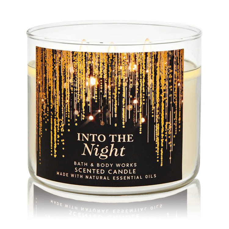 Bath & Body Works Into The Night Scented Candle 411 G