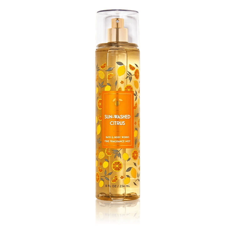 Bath & Body Works SunWashed Citrus For Women Fine Fragrance Mist 236ml