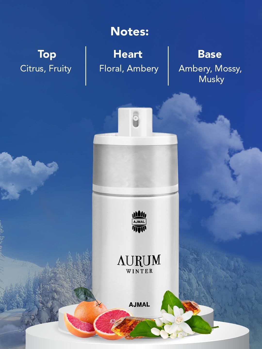 Ajmal Aurum Winter Unisex Eau De Parfum 75ml