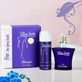 Rasasi Blue Lady For Women Eau De Parfum 40ml ‚ Free Deo Spray Inside 50ml