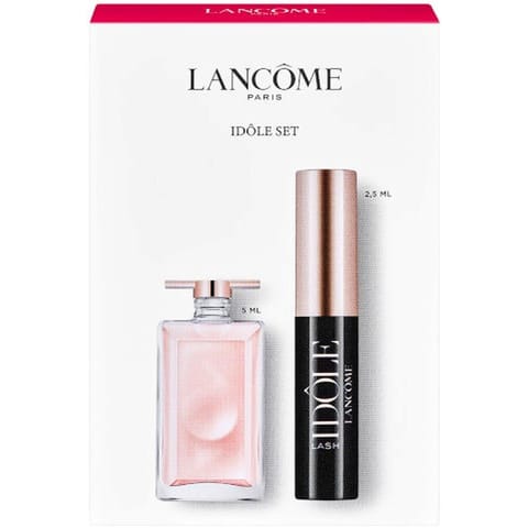 Lancome Idole For Women Mini Set Le Parfum 5ml ‚ Lash Idole 01 Glossy Black Mascara 2.5ml