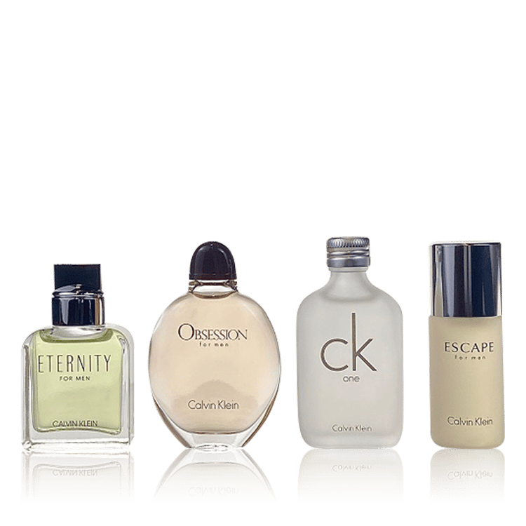 Calvin Klein (Eternity‚Obsession‚Ck One‚Escape) (U‚W) Mini Set Spray Eau De Parfum 3X15Ml‚Splash Eau De Toilette 15Ml