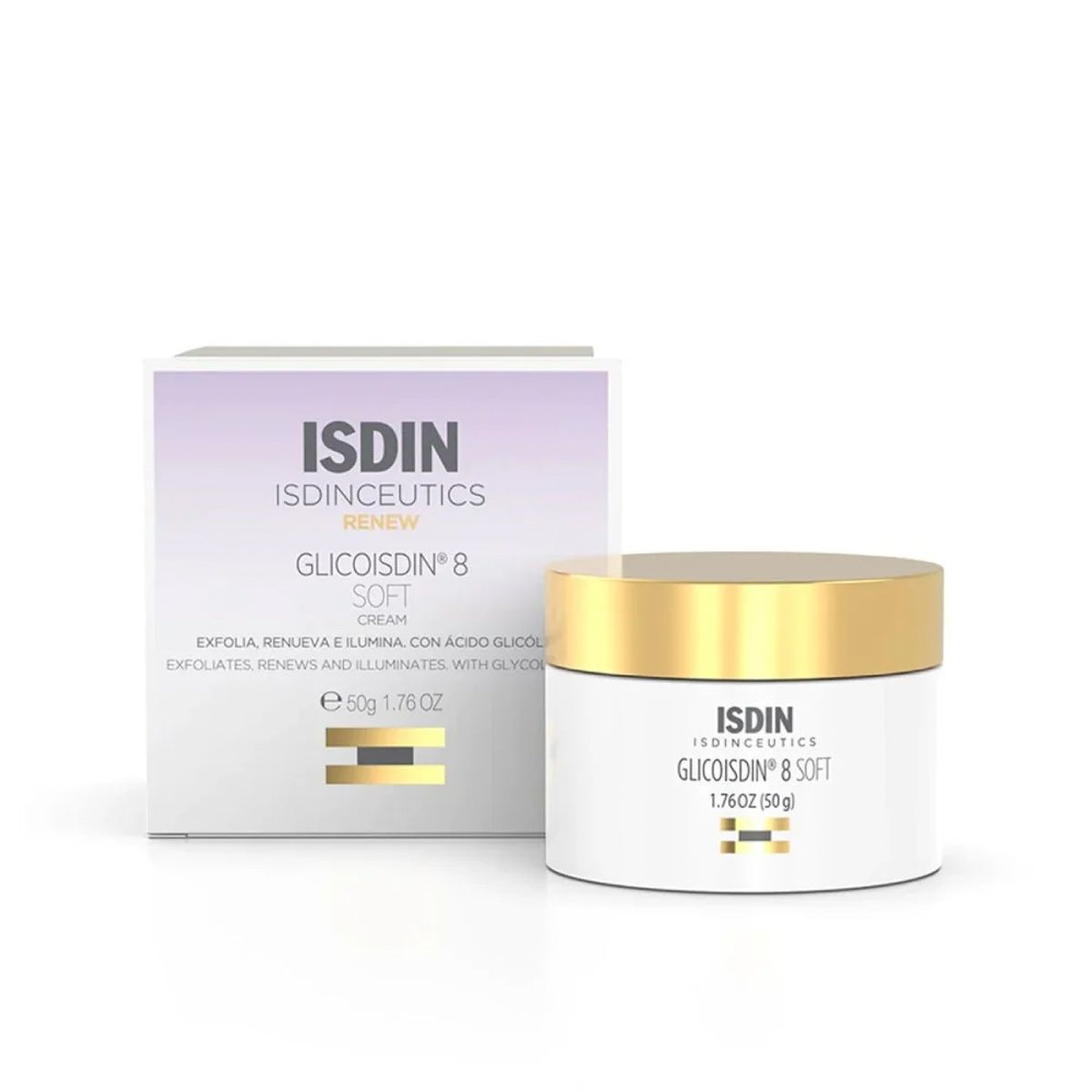 Isdin  Glicosidin 8% Soft Cream 50Ml