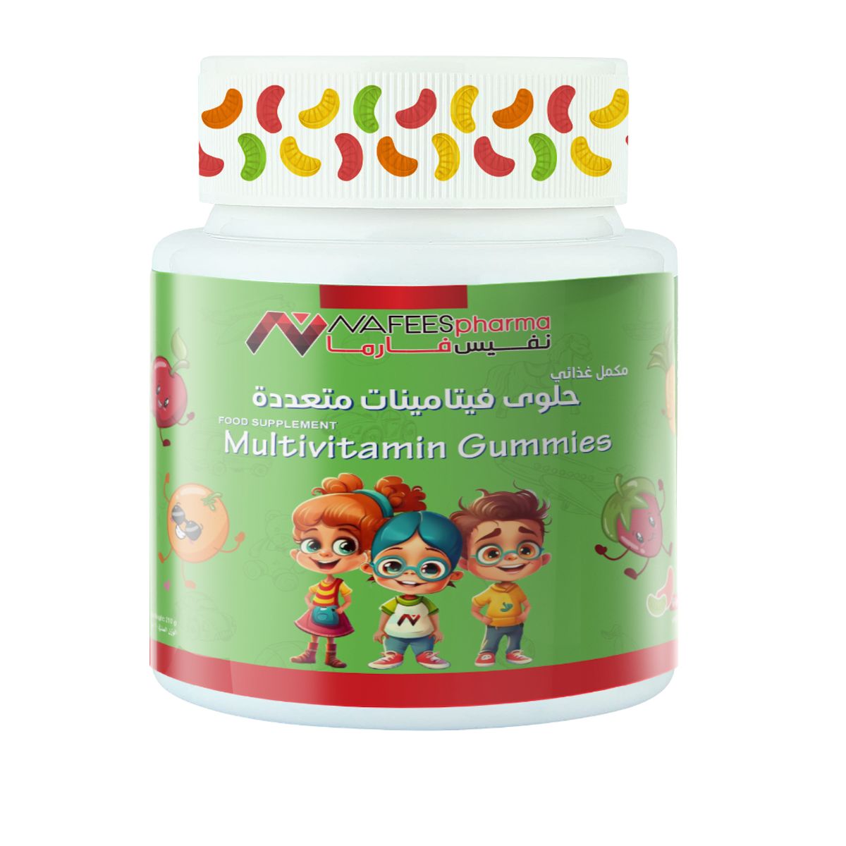 Nafees Pharma Multivit Kids 60 Gummies