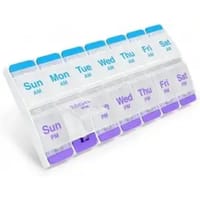 حافظة أدوية منظمة للمواعيد أسبوعية