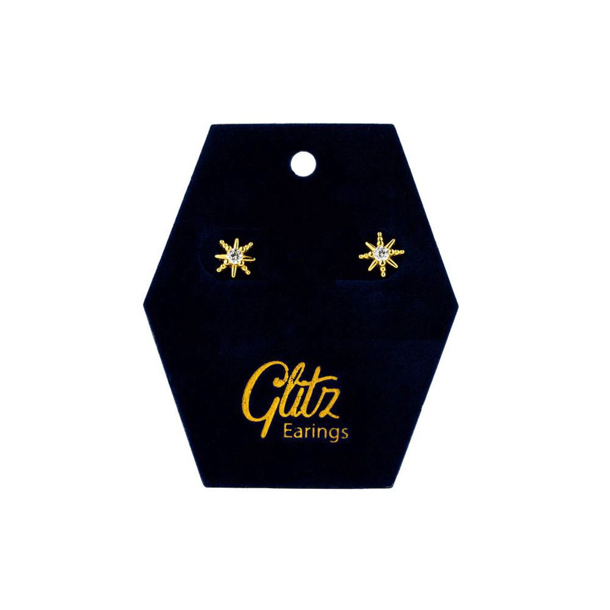 جليتز حلق أذن - نجمة كريستال ذهبي