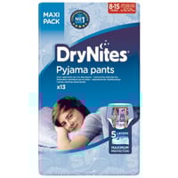 Huggies Drynites 8-15 Y Jumbo Boy 13X4