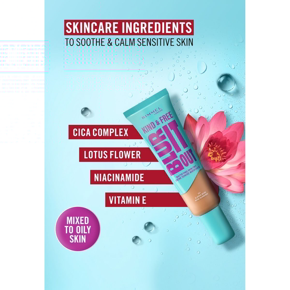 ريميل بلور إت آوت كريم أساس - 504