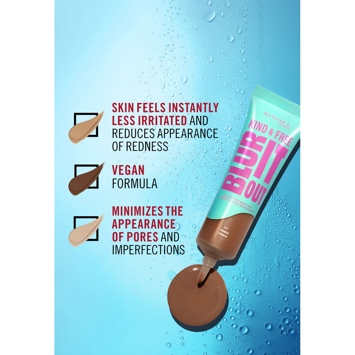 Rimmel K&F Blur It Out Foundation - 103