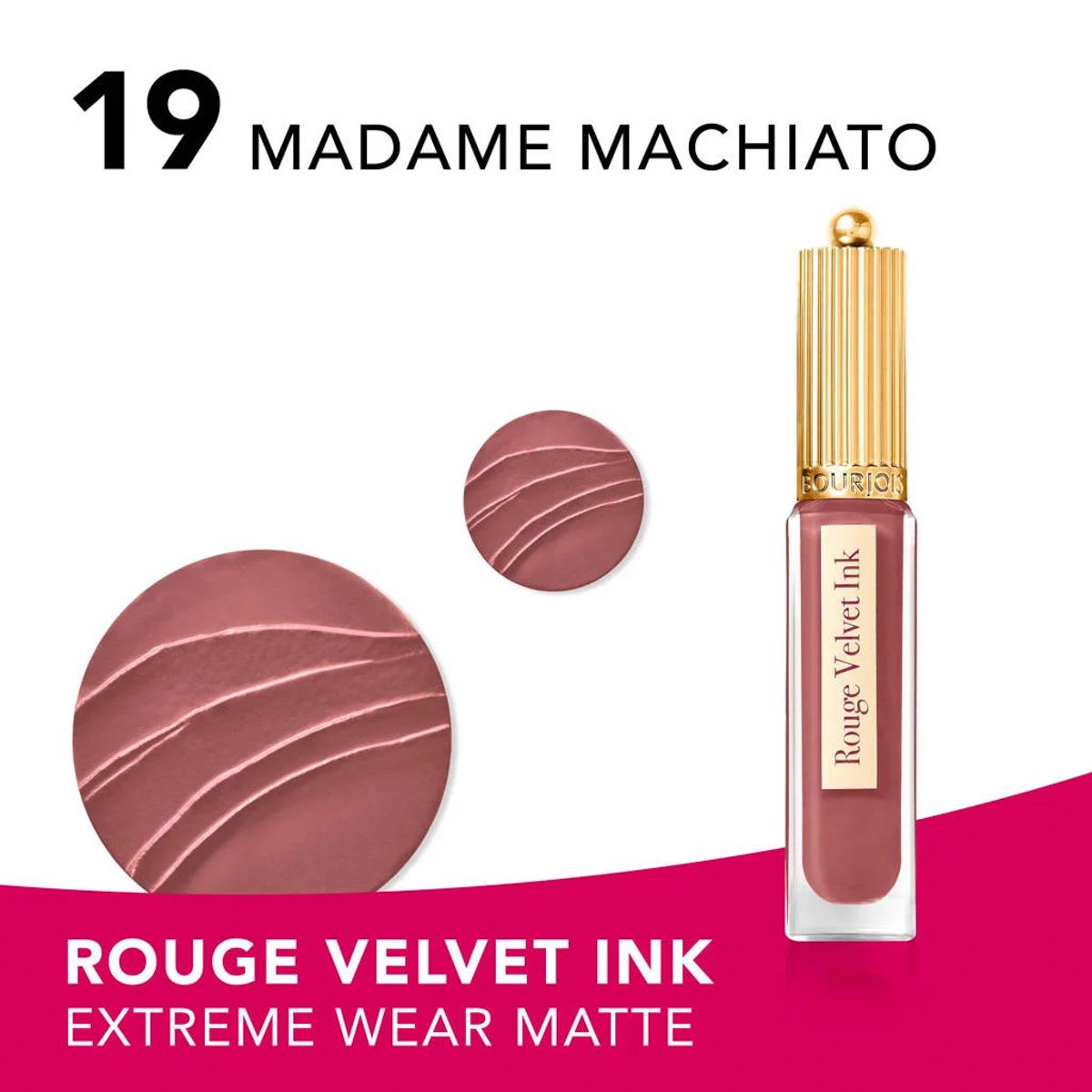 بورجواه روج فيلفت اينك أحمر شفاة# 19