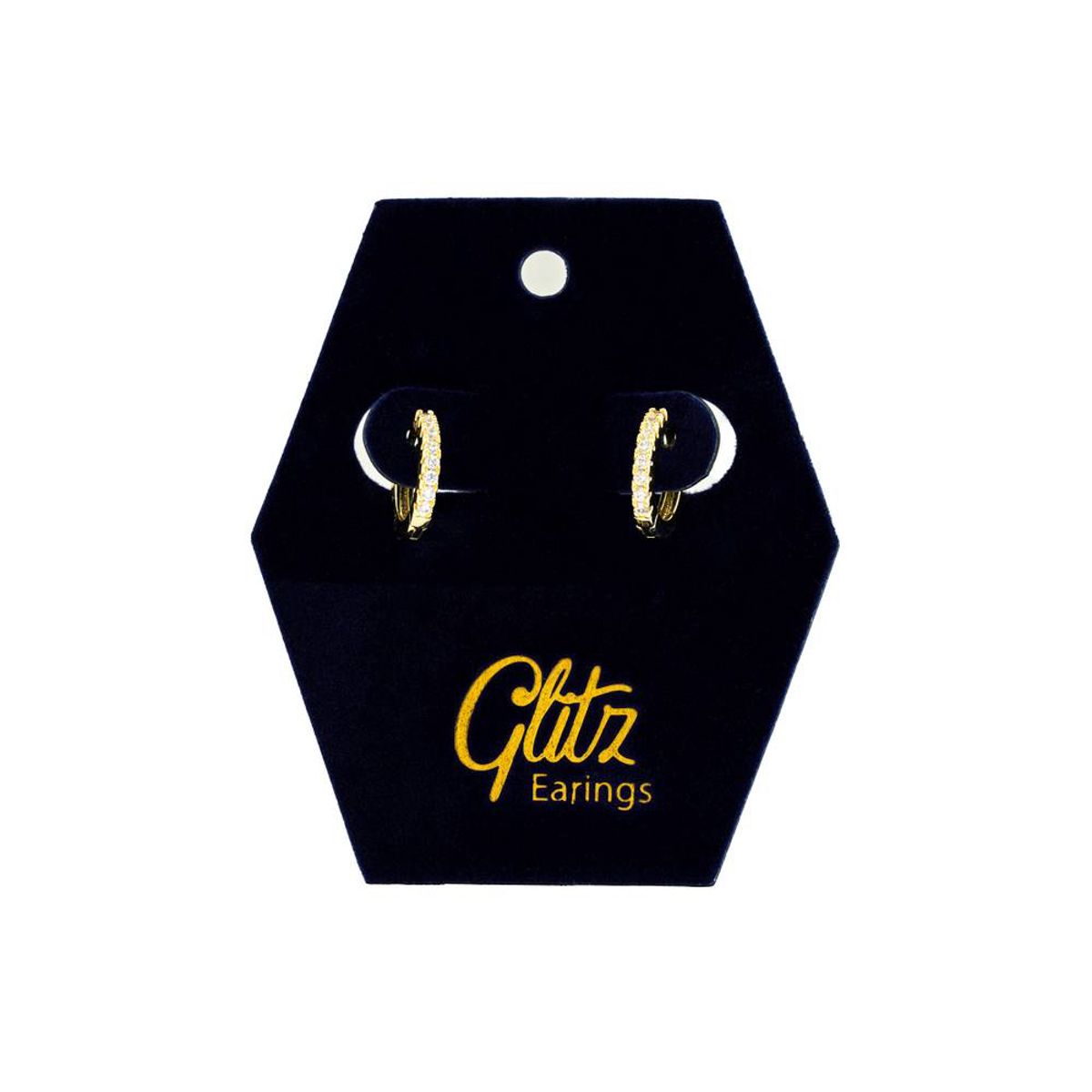 جليتز حلق أذن - دائرة الماس ذهبي