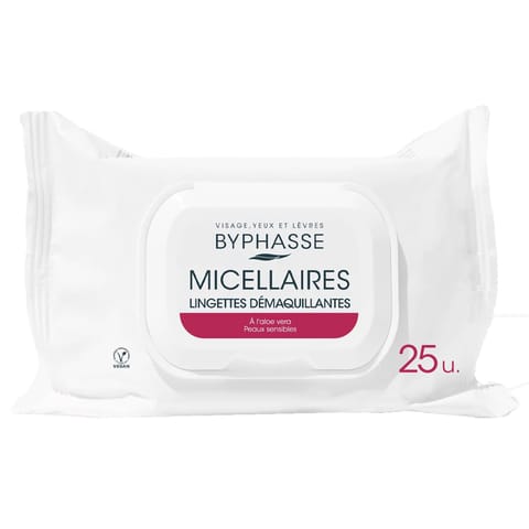 Byphasse Make-Up Remover Wipes  25U