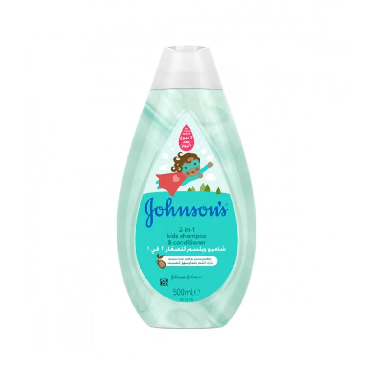J&J Kids Shampoo 2 In 1 500 Ml