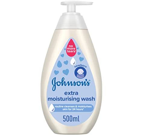 J&J Extra Moist Wash 500 Ml