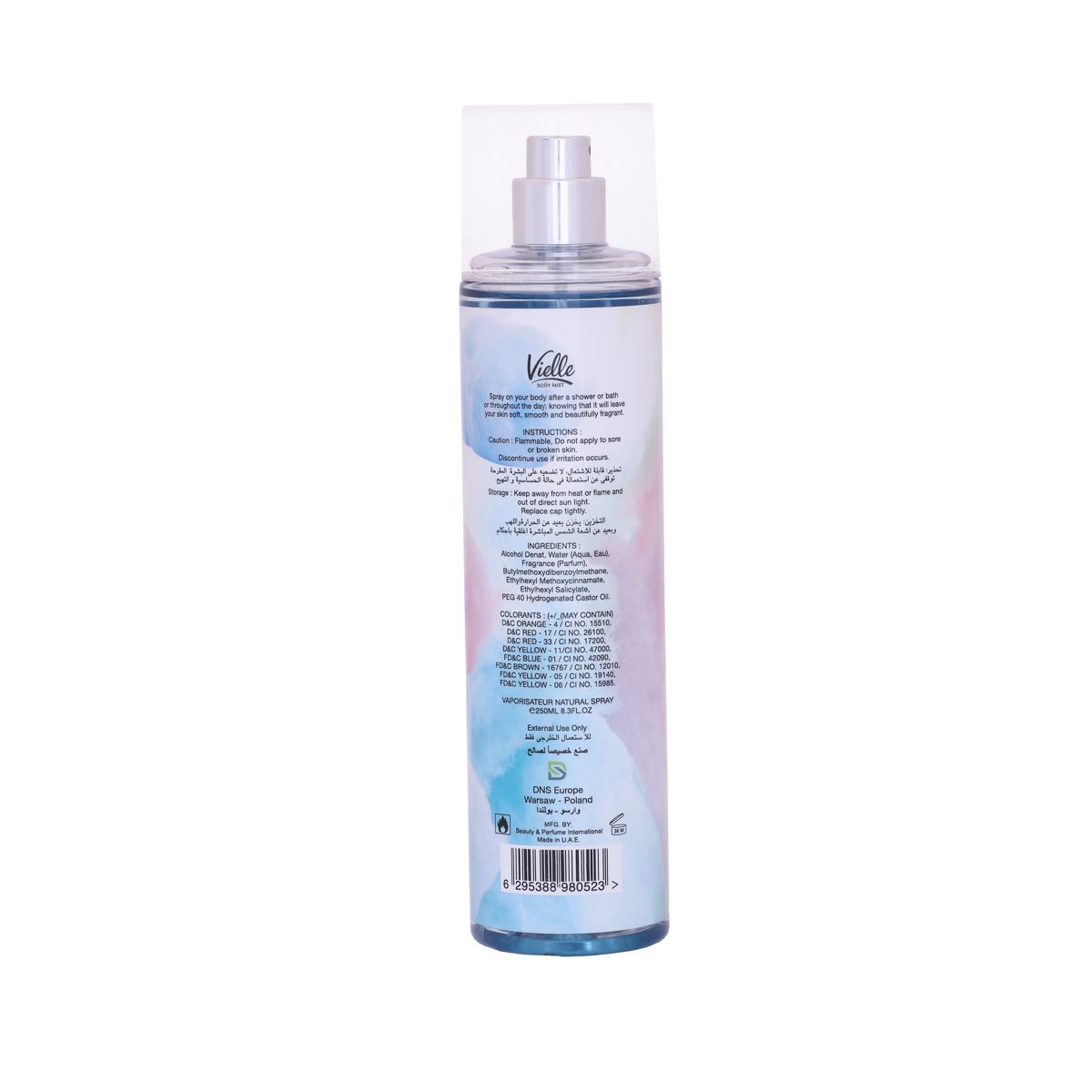 Vielle Body Mist Cotton Candy 250 ML