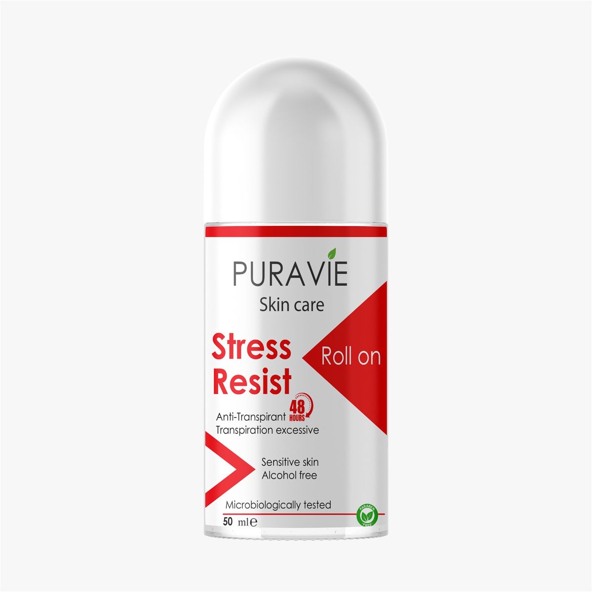 Puravie Deod.Strees Resist 50 Ml Roll On