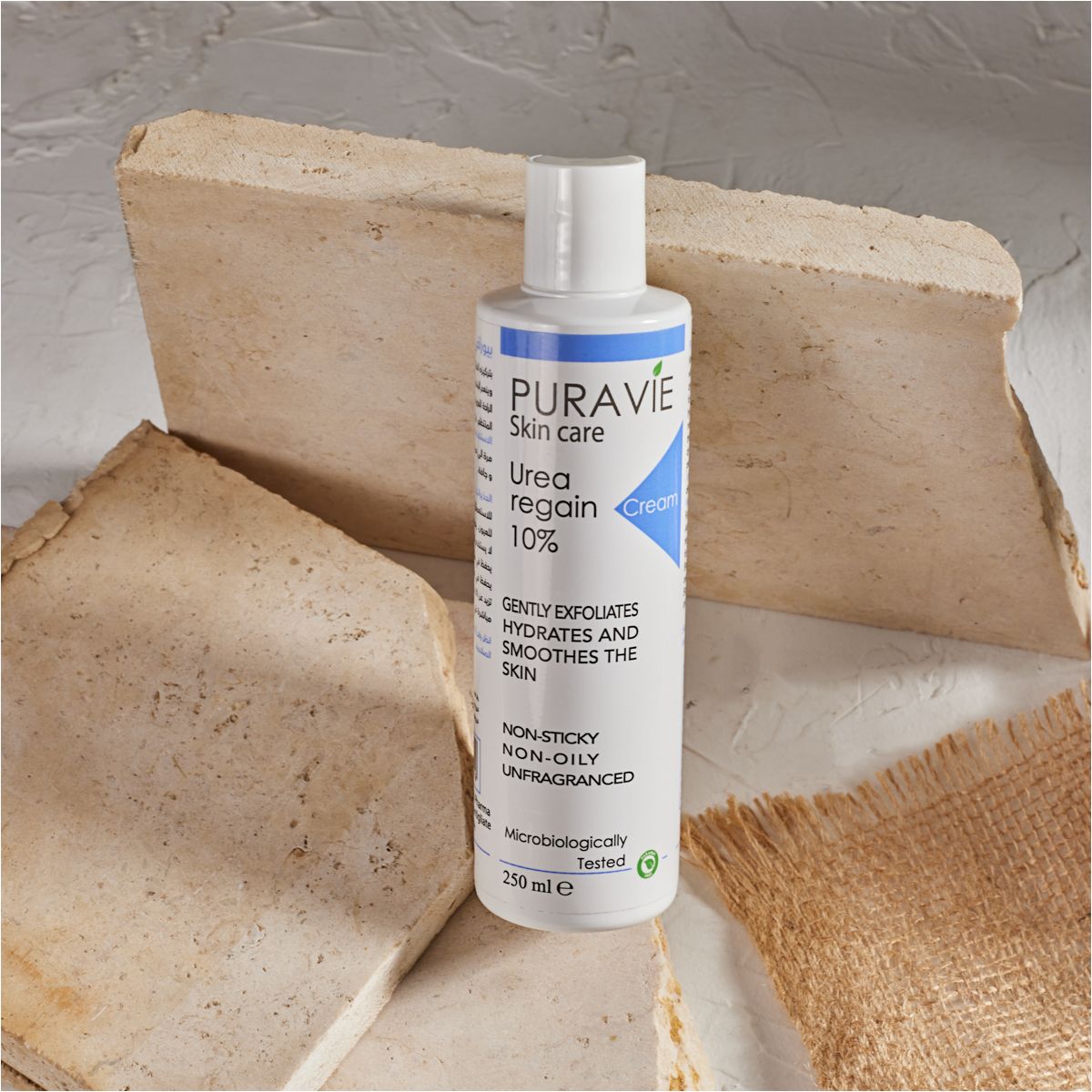 Puravie urea regain cream 10 % 250 ml bottle