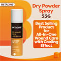 Betadine dry powder spray 55 G