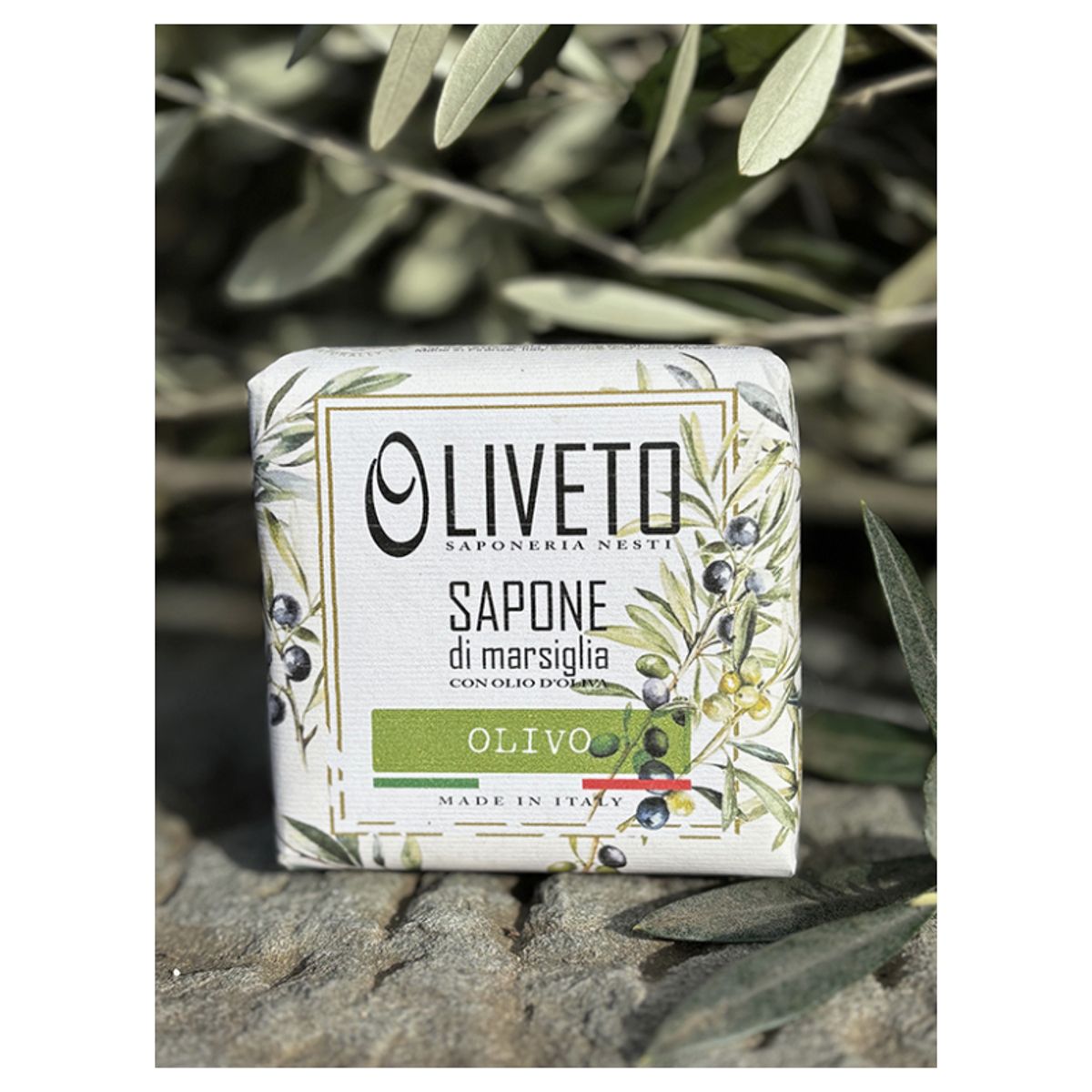 نيستي دانتي اوليفيتو صابون طبيعي فاخر بالزيتون
