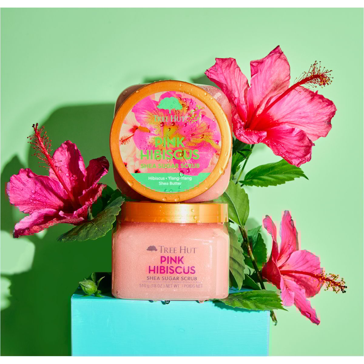 Pink Hibiscus Shea Sugar Scrub
