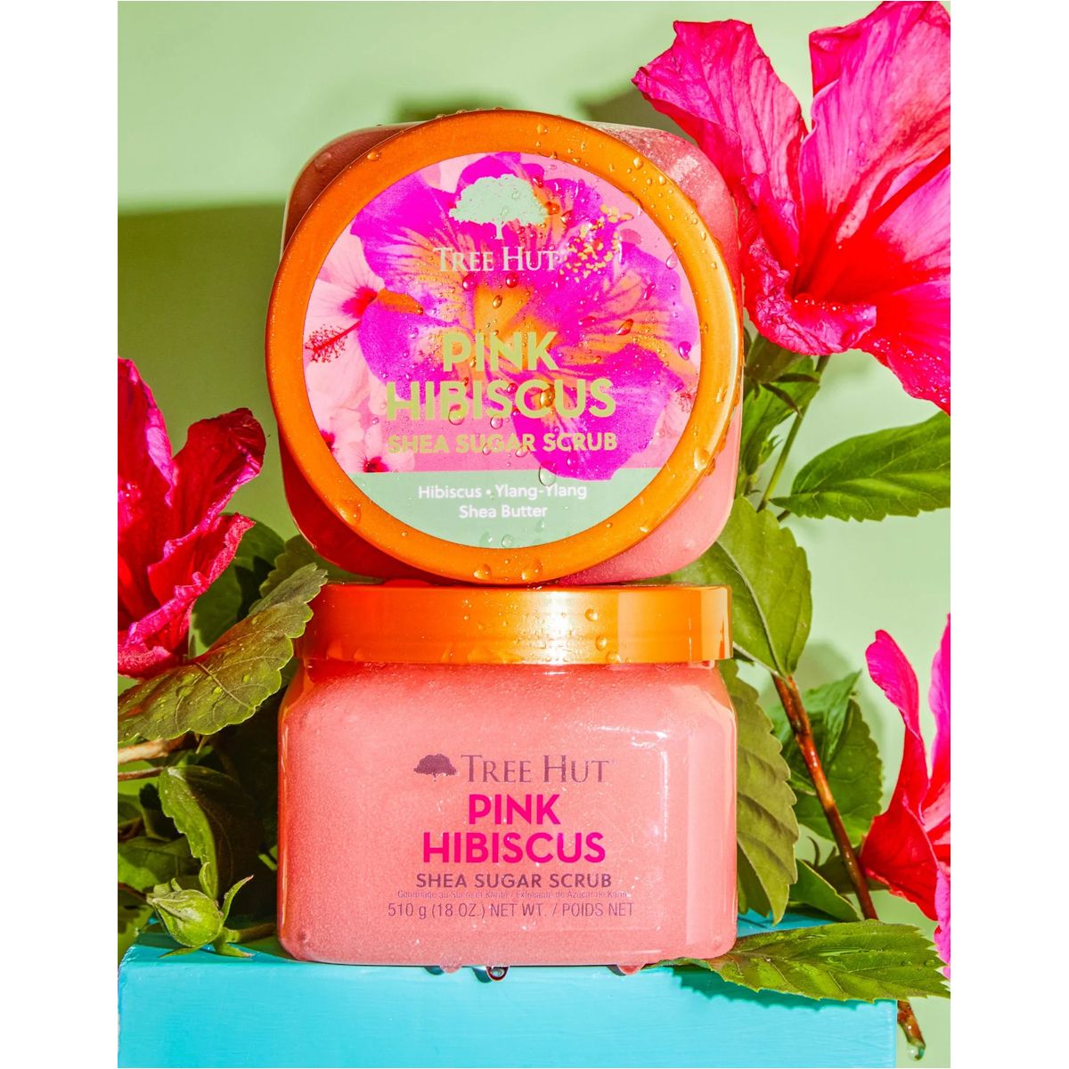 Pink Hibiscus Shea Sugar Scrub