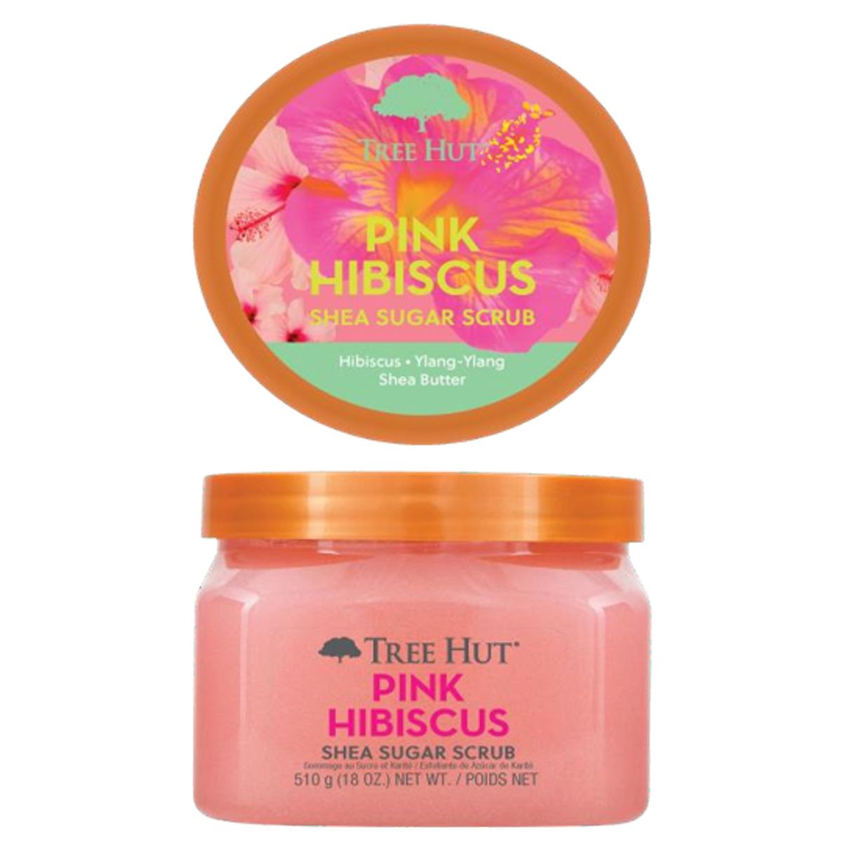 Pink Hibiscus Shea Sugar Scrub