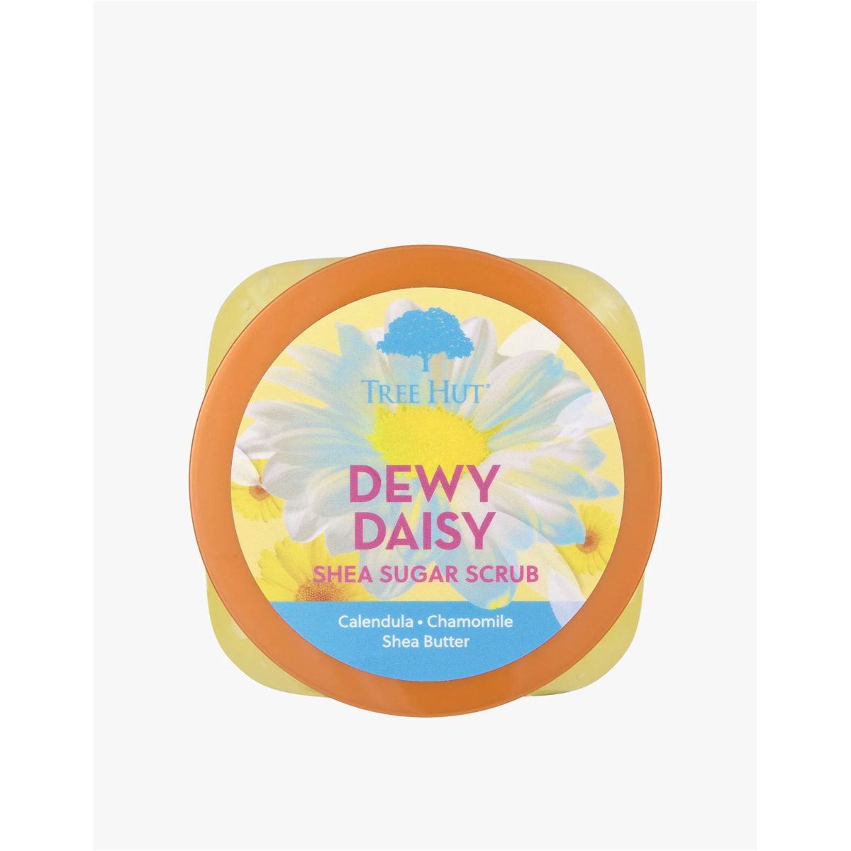 مقشر السكر بالشيا وزهرة الأقحوان