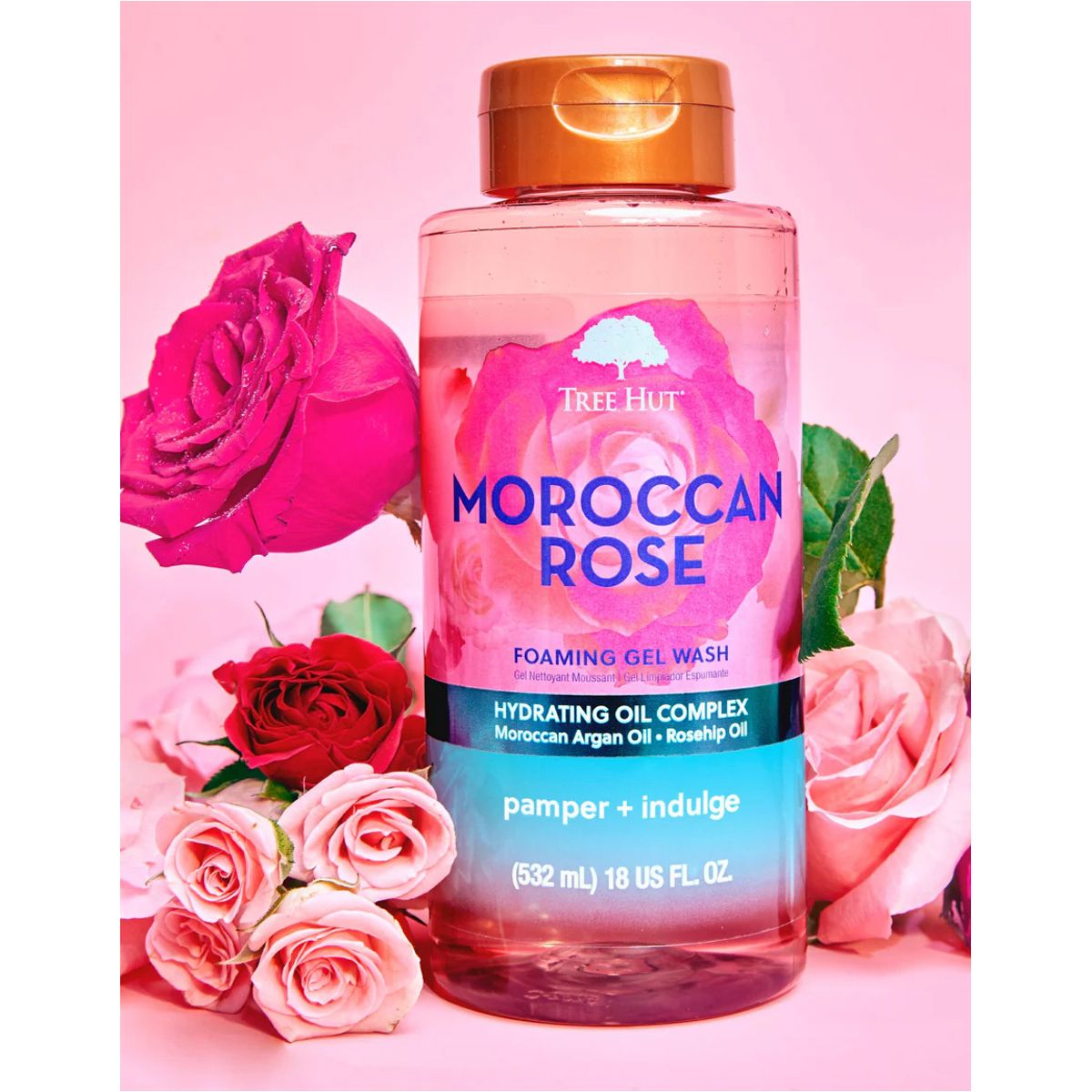 Moroccan Rose Foaming Gel Wash