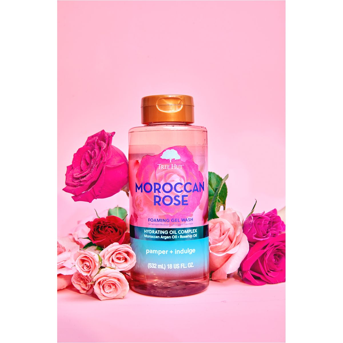 Moroccan Rose Foaming Gel Wash
