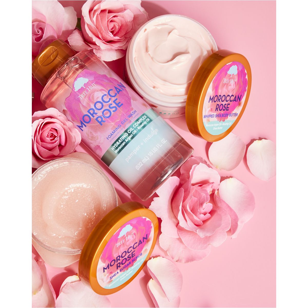 Moroccan Rose Foaming Gel Wash