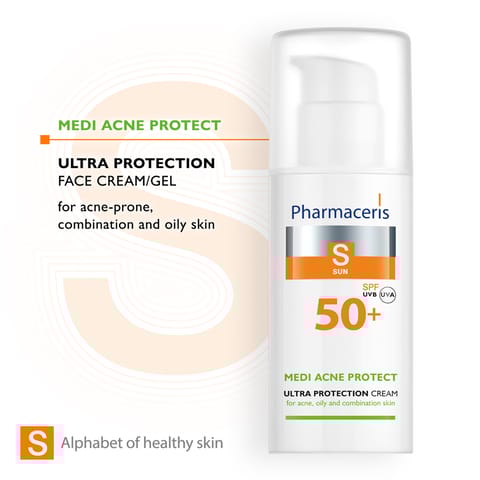 Pharmaceris S Acne Oily Skin Spf50+ 50Ml
