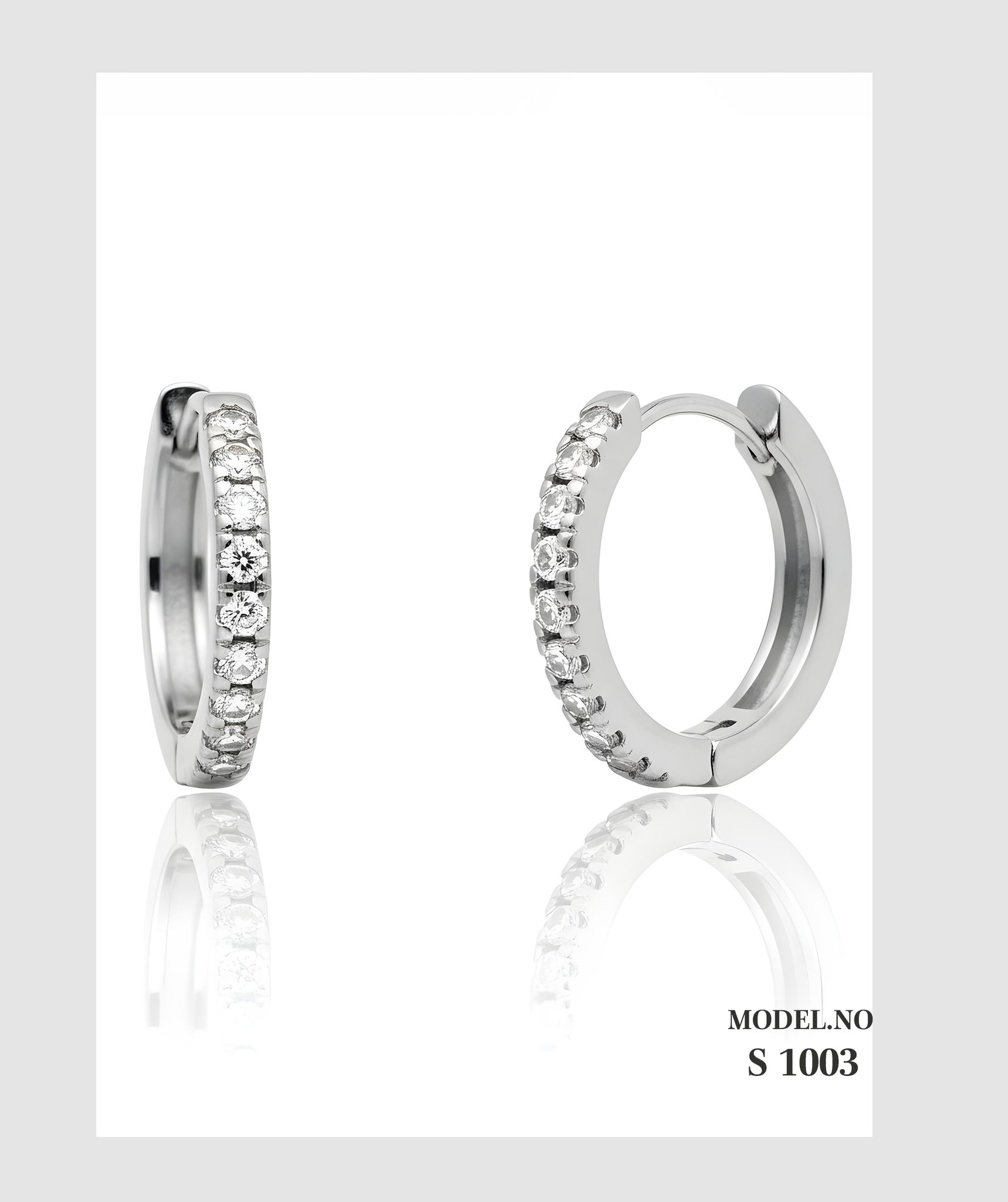 EVE Earrings Silver - S 1003 Ear Ring