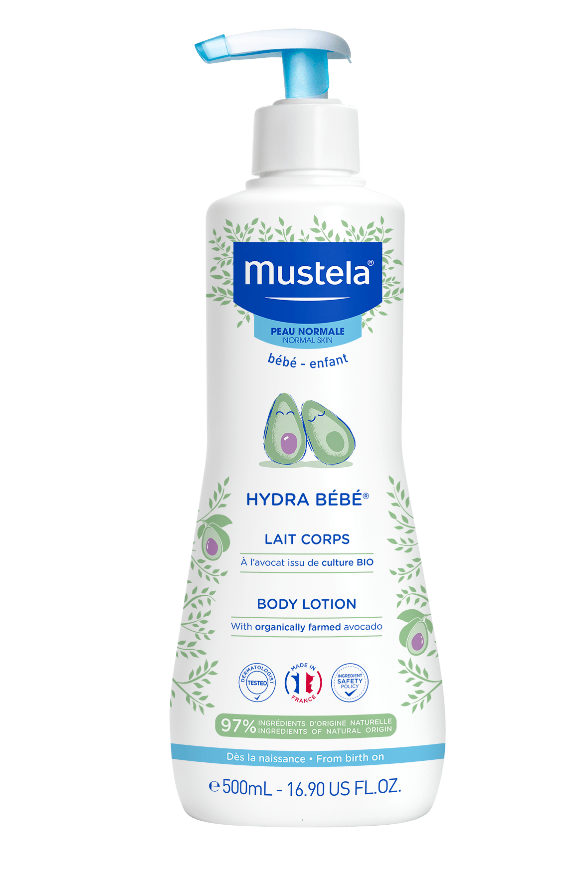 Mustela Hydra bebe body lotion 500ML