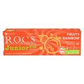 R.O.C.S Toothpaste Junior Fruity Rainbow For Children 6-12 Years