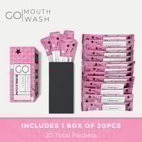 جو ماوث وش غسول فم بنكهة العلكة 20 حبة