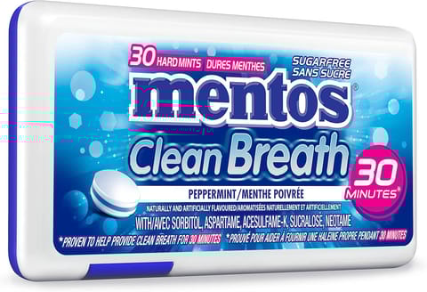 Mentos CB 30p Dispenser Pepmnt 12x12 MEA