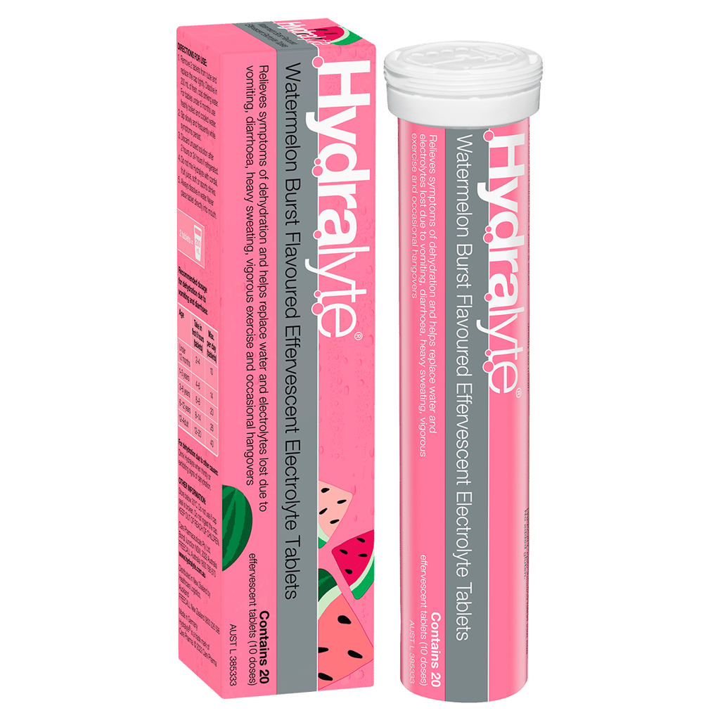 Hydralyte  Eff  Watermlon Crush 20'S Tab