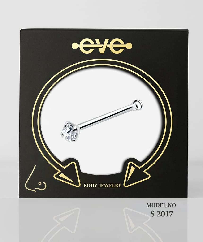 إيف بيرسنج أنف فضى  -موديل رقم S 2017