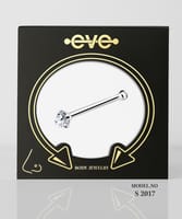 إيف بيرسنج أنف فضى  -موديل رقم S 2017