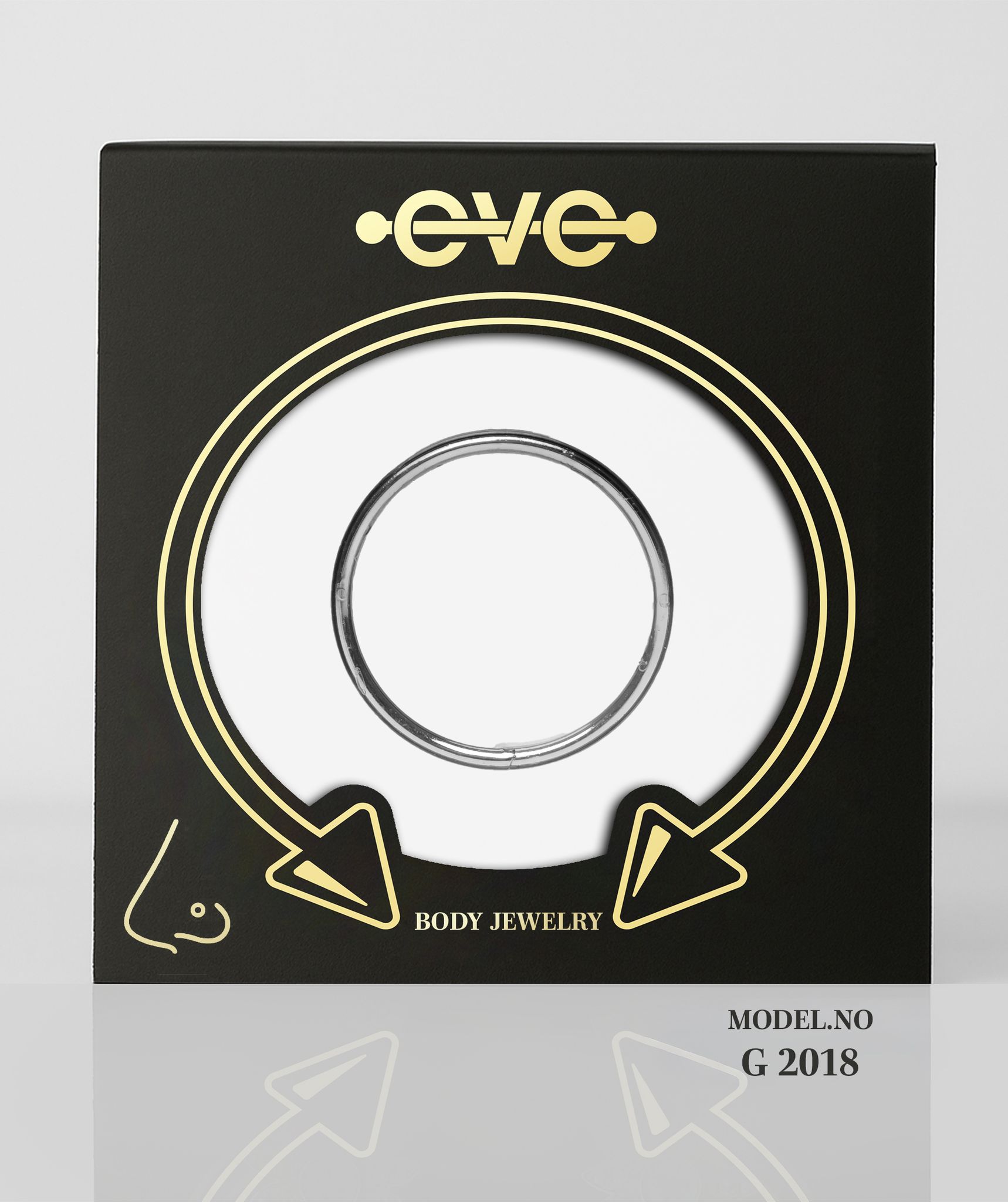 EVE Piercing SILVER - S 2018 Nose