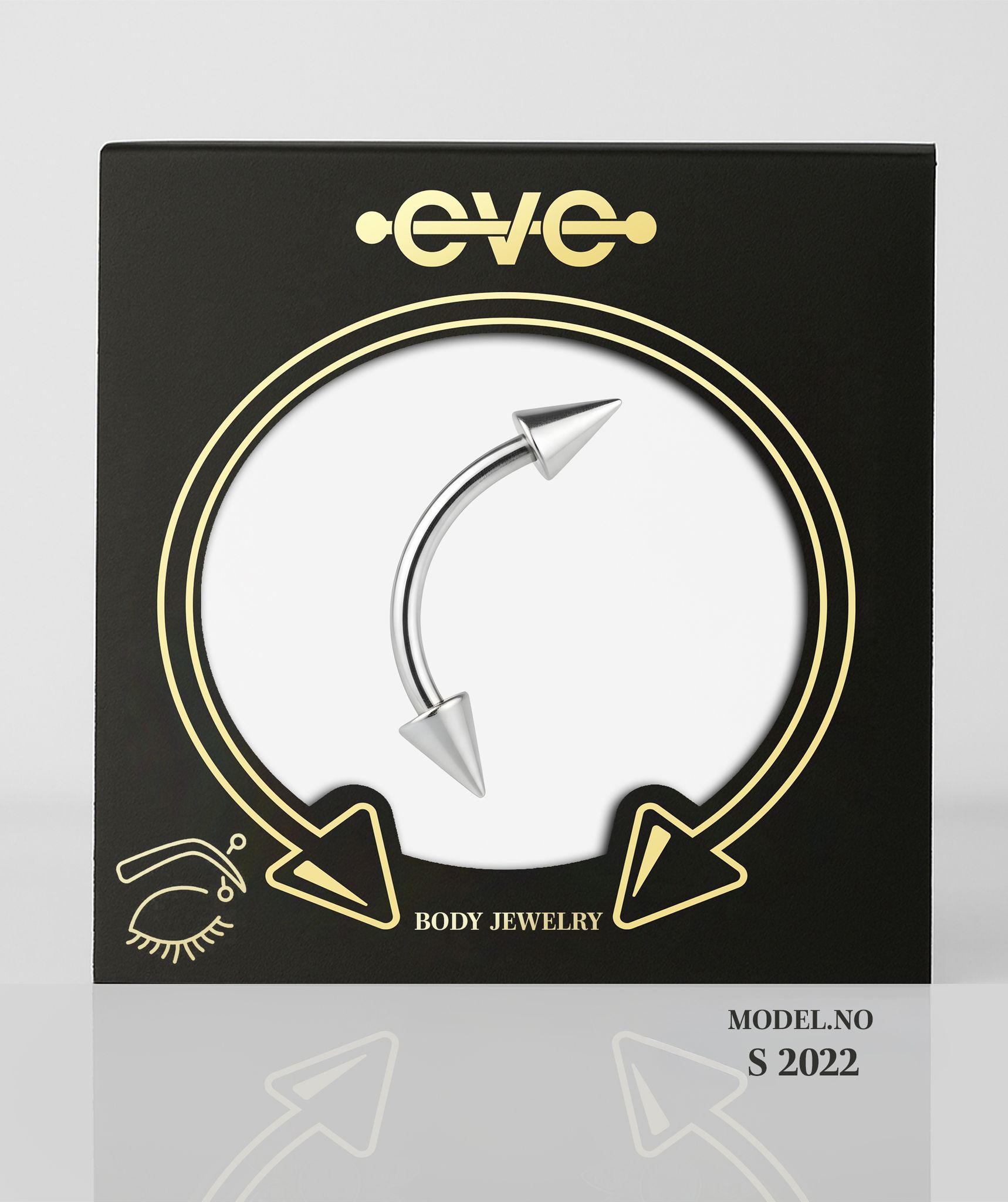 EVE Piercing SILVER - S 2022 Eyebrow