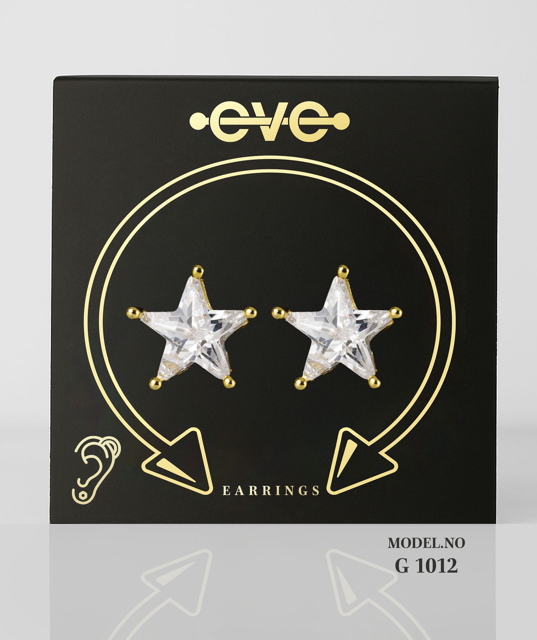 EVE Earrings Gold - G 1012 Ear Ring