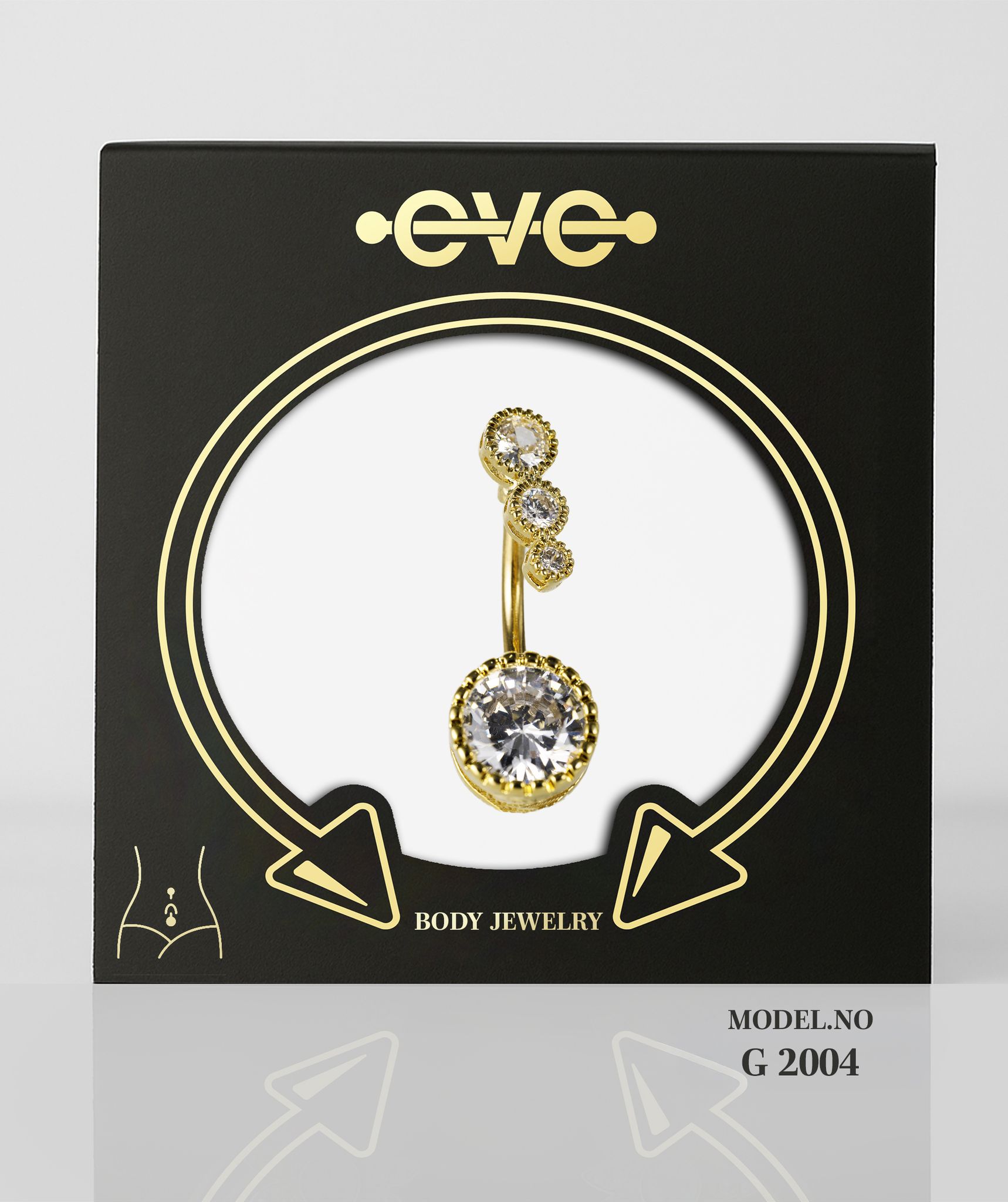 EVE Piercing Gold - G 2004 Belly