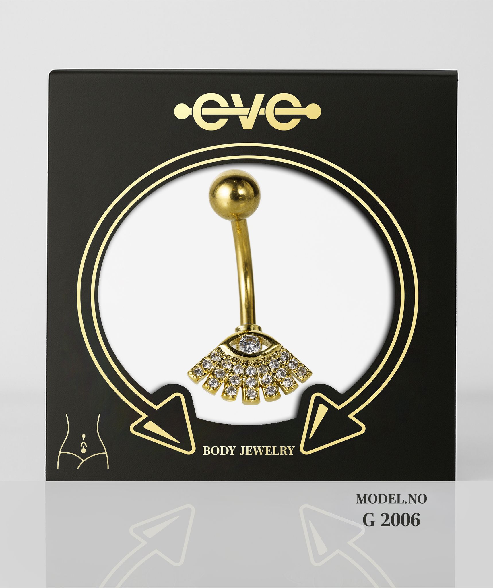 EVE Piercing Gold - G 2006 Belly