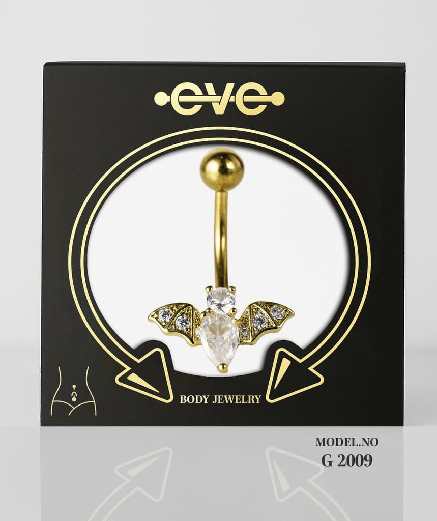 إيف بيرسنج سرة ذهبى  -موديل رقم G 2009