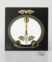 إيف بيرسنج سرة ذهبى  -موديل رقم G 2009